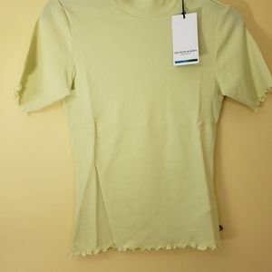 Scotch & Soda ribbed organic T SM NEW with tags